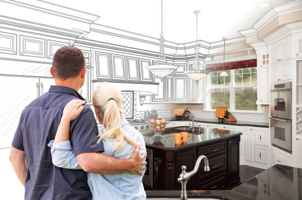 Professional Kitchen Island Installation technician working in Jackson, NJ